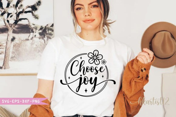 Choose Joy SVG: Graphics for Crafts