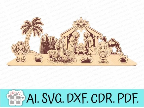 Christmas Nativity Scene Laser Cut Svg Review