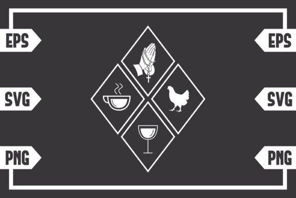 Coffee Jesus Wine and Hen: A Designer's Take on This Whimsical Embroidery Design