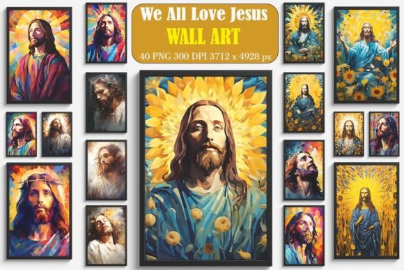 We All Love Jesus Wall Art Bundle: Brand Designer Review